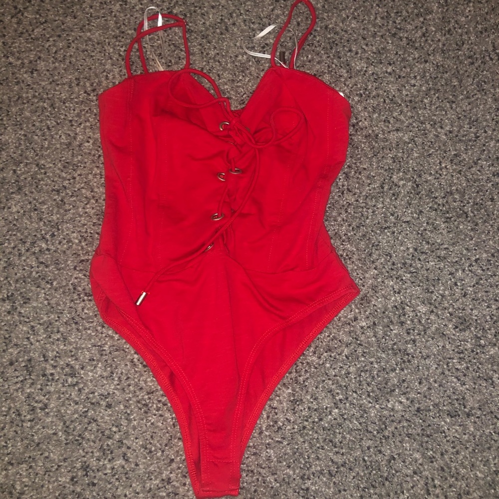 Forever 21 Red Hot onesie ❤️🔥